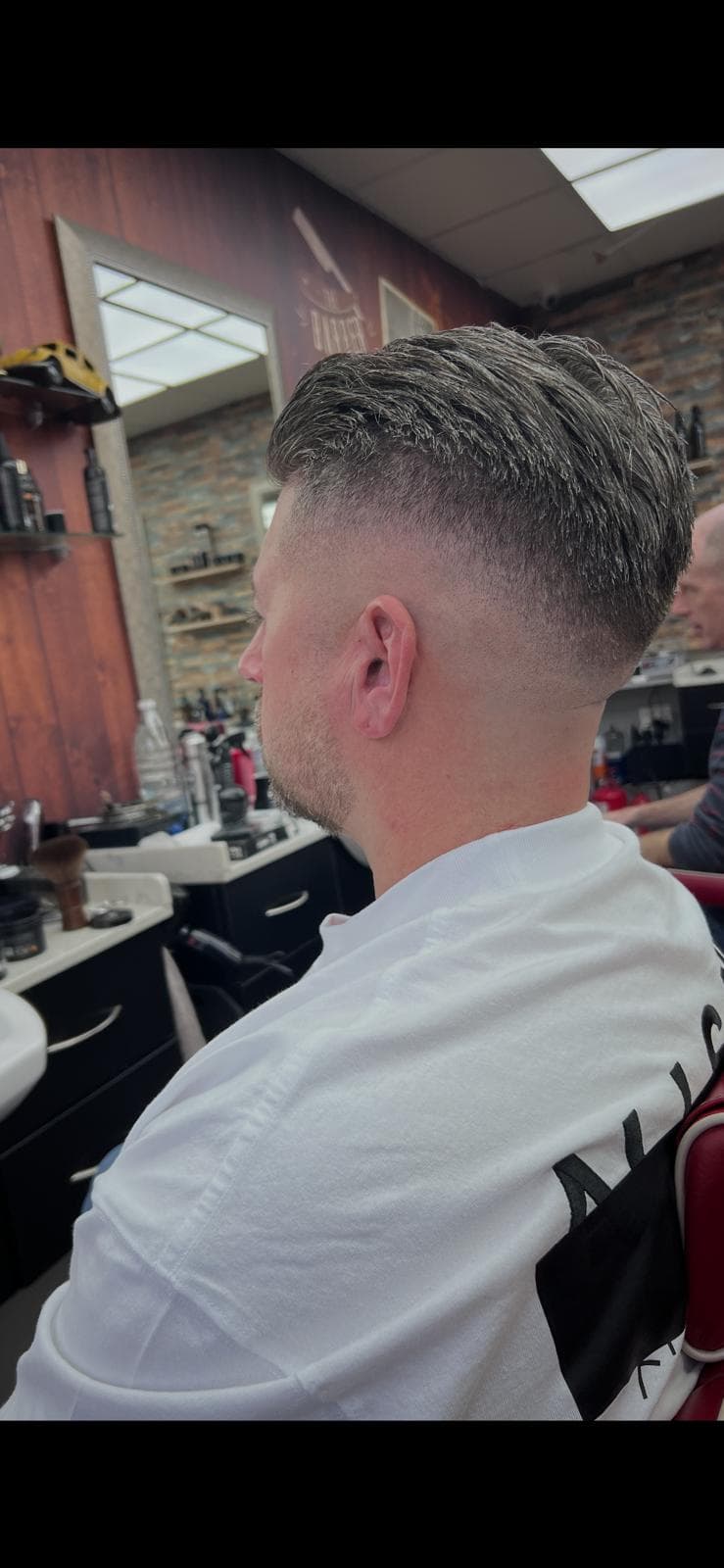 Hot towel shave service